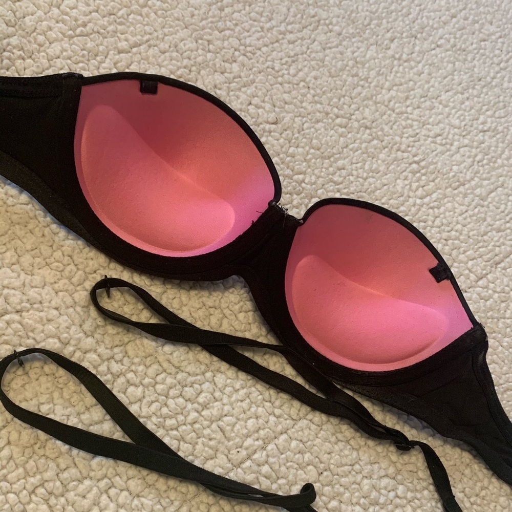 removable strap push-up bra